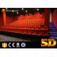 100 Seats Electric System 4d Motion Theatre Seat With Rain Bubble Snow Wind Fire