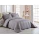 Comfortable Hotel Bed Linen , 400T 3cm Satin Stripe 100% Cotton Bedding Sets