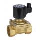 Small Brass Gas Valve Solenoid Gas Safety Valve Simple Structure Low Voltage