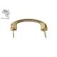Strong Golden Adult Metal Casket Handle Plastic Outside Europe Style H9021