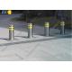 Automatic Steel Parking Pillar / Smart Bollards IP68 Stainless Finish 130kg Weight 3.5s Open Speed