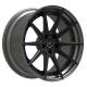 5x112 rims for Audi RS8 Gloss Black 2-PC Forged Aluminum Alloy Rims Staggered 19 and 20 inches