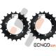 Kobelco SK30 Chain Idler Sprocket / Industrial Chain Sprocket High Strength