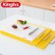 Kitchen Plastic PE Meat Fruit Antibacterial Cutting Board With Handle