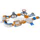 Summer Water Sport Games Inflatable Water Park / Durable Water Park Resorts