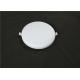 Integrated Adjustable Cutout Frameless Round LED Panel Light 9W One Color