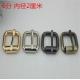 Factory Designer Gold Iron 20 MM Metal Clip Roller Pin Blank Belt Buckle For Bags
