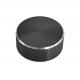 29mm Round Made To Order Potentiometer Knob With Radial Brush Effect Black Aluminum Knob For Electrical Oven