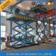 2T 7m Portable Stationary Hydraulic Scissor Lift Table High Strength Manganese Steel