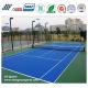 Shock Absorption Tennis Court Synthetic Flooring Waterproof Resilient