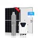 Hot sale dc brushless deep well low price pumping system solar power submersible water pump with panel