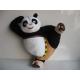 Cute Kungfu Panda Kick Pose Cartoon Stuffed Toys For Collection