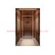 500kg Titanium Mirror Etching Stainless Steel Passener Villa Elevator With Good Quality