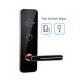 Zinc Alloy Hotel Intelligent Door Lock M1 RFID Card Lock