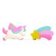 TPR Indestructible Rubber Dog Toys  Star And Unicorn Shaped Floating