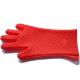 Newest high temperature resistant long silicone glove with longer wrist on Amazon