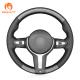 MEWANT Suede Leather Steering Wheel Cover for BMW 2 3 4 5 6 X Series F22 F23 F30 F07 F12