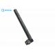 1/4 Wave Rubber Whip Right Angle High Gain Wifi Antenna Sma Rp Male Black Waterproof