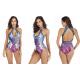 Backless Mermaid Bathing Suit One Piece OEM Design Breathable Material