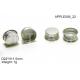 Eco Friendly H11.5mm Aluminium Bottle Caps for Color Cosmetics Lip Gloss Container