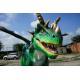 Light Weight Animatronic Dinosaur Costume Green