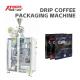 New Design Drip Coffee Bag Filling Packing Machine Hanging Ear Sachet Coffee Packaging Machine for Small Business