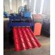 Metal Glazed Tile Roll Forming Machine 3kw 3.5 Tons Capacity High Efficiency