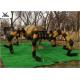 Simulation Waterproof Animatronic Animals Spider Statues For Amusement Park Decoration