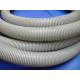 Waterproof Heavy Duty Plastic Pipe , Flexible Corrugated PVC Conduit Lightweight