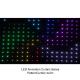 Full Color P9 to P20 4 x 3m LED Video Curtain , Flexible Soft Led Stage Screen 200w
