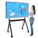 Electronic 86 Inch Smart Board 10 Points Touches For Online Teaching ODM