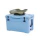 Customized 50L Rotomolded Cooler Box , Fishing Plastic Insulated Ice Box