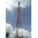 Anti Rust Angle Steel Tower Triangular Telecommunication Tower Easy Assembly