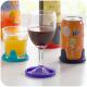 New Arrival Useful Fationable Silicone Goblet mat Silicone Drink Coasters