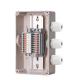 IP65 Waterproof Cable Junction Box 1 in 3 out 80*160*55mm with PT2.5 Din Rail Terminal Blocks