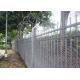 Hot Dipped Galvanized Anti Climb 358 Mesh Fencing 4.4m 5.2m Height
