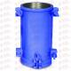 160x320mm Concrete Test Cylinder Molds , Split Cylindrical Mould For Concrete