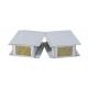 Fire Resistant MGO Rock Wool Panel Insulation Materials Board Rock Wool Sandwich Panels Insulation Plant Mineral Wool For Clean Room Construct