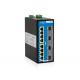 240W 12-port Full Gigabit Managed Industrial PoE Switch 4GE SFP and 8GE copper ports