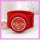 Hot sale colorful silicon slap watches for children