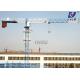QTZ125 Flat Top Tower Crane 10t Load with Weight Moment Indicator 60meter Boom