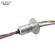 Fast Speed Alloy Capsule Slip Ring 4 Circuits For Electric Globe Stage / Light