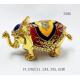 Thailand Gifts Trinket Box Elephant Shape Jewelry Boxes for gift fashion elephant enamel jewelry box