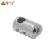 Perpendicular Joiner Stainless Steel Handrail Fittings Handrail Tube Connectors