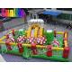 Outdoor Inflatable Fun City / Jumping Obstacle Bouncy Castle For Children