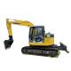 PC128US Used Komatsu Excavator Japan Operating Weight 13 Ton With Dozer Blade