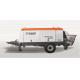 Hydraulic Electric Concrete Pump , Cement Concrete Pump Long Service Life HBT100S26220C