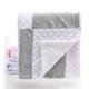 Polar Fleece Soft Baby Blankets For Infants No Filling Colorfast Stitching Color