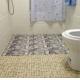 Shock Absorption Non Slip Bathroom Mats Mat Polyester Mesh With PVC Coating Plastic Fabric