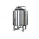1000 Liter Cold Liquor Tank Fabrication SS304 With 2MM Thickness Dimple Plate Jacket